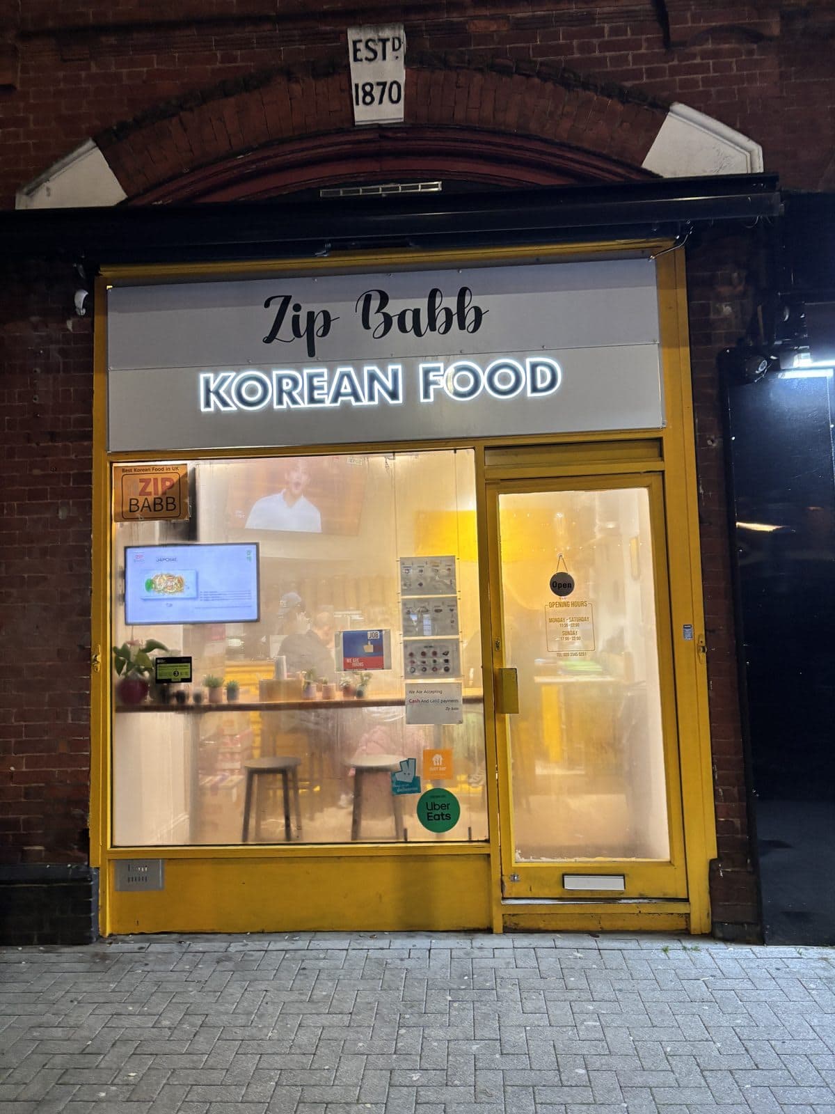 Zip Babb Korean Food - image 1