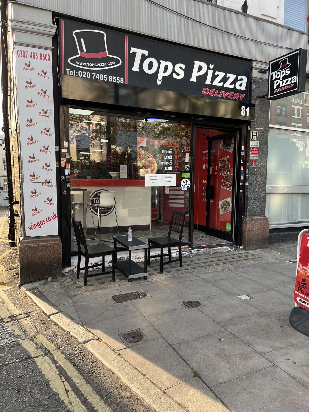 Tops Pizza Kentish Town - image 1